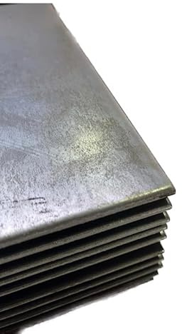 PSB STAHL AUF MASS Blechstreifen Zuschnitt Stahlblech Feinblech Stahlplatte Blech Streifen 1,5mm Stärke DC01 (600x1000mm)