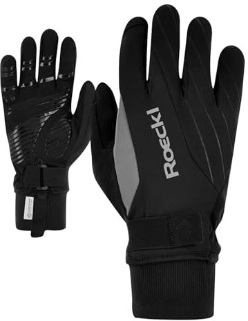 Roeckl Ravensburg 2 Winter Fahrrad Handschuhe lang schwarz 2024: Größe: 9.5