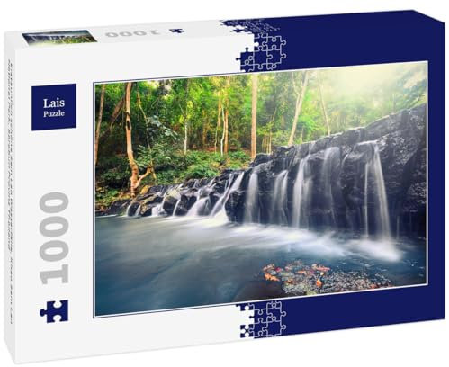 Lais Puzzle Erstaunlich schöne Sam LAN Wasserfälle, Khao Sam LAN National Park, Saraburi Provinz Thailand 1000 Teile