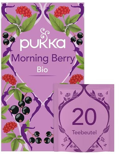 Pukka Bio-Kräutertee Morning Berry, Tee-Aufgussbeutel
