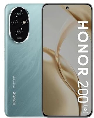 HONOR 200 5G Smartphone (12GB RAM + 256GB ROM) | Dual SIM | 6.7 OLED 120Hz Display | Snapdragon 7 Gen 3 | 50MP Triple Camera | Android 14 | 5200mAh Battery | 100W Fast Charging (Emerald Green)