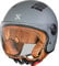 Shox Jetstream Solid Open Face Motorcycle Helmet XXL Matt Carbon Grey
