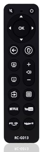 MYHGRC Universal Mando a Distancia de Aprendizaje Botones Grandes, Mando a Distancia Universal programable para TV,Uso Directo de Samsung LG TV