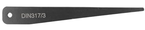 MT3 Drill Chuck MT3 DIN317/3 Morse Taper Drill Chucks Morse Taper Drift Key, Morse Taper Shank Remover Tool for Drill Chuck Sleeve Removal - Silicon Manganese Spring Steel, Black