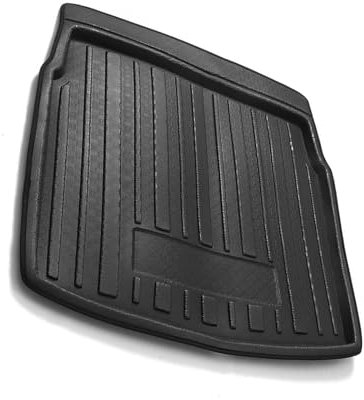 OQRDVVTT Accesorios para El Coche para VW para Tiguan MK2 2017-2019 Carga Coche Bandeja para Maletero Cubierta Trasera Maletero Alfombrilla para Suelo Alfombra Almohadilla para Patadas