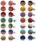 arricraft 14 Paar Holzohrringe Ohrhänger Im Boho Stil In Verschiedenen Farben Geometrische Runde Ohrringe Kunstharz Ohrringe Leichte Ohrstecker 304 Ohrstecker Aus Edelstahl Schmuck Für Damen