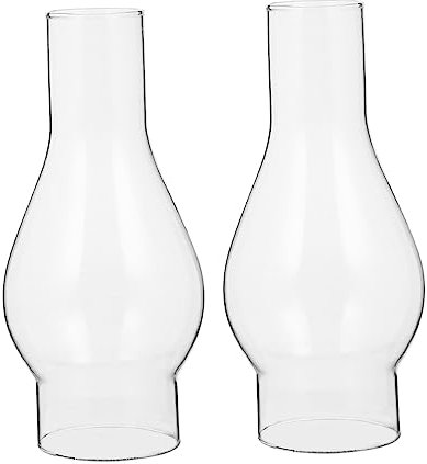 Uonlytech 2stücke Glasersatz Für Kleine Petroleumlampe Petroleumlampenschirm Aus Glas Ersatzgläser Für Öllampen Petroleumlampenkugel Ersatzzungen Aus Klarem Glas Schirme Für Öllampen