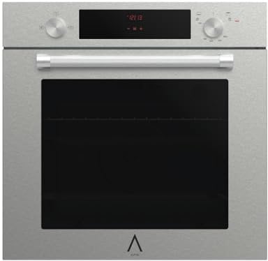 ALPHA Horno de Gas NEPTUNO LUX GAS PRO Inox. Encendido Automático, Termostato, Ventilador y Reloj Digital. *Alta Gama*