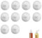 Un jeu de 10 bouchons de rechange pour les gourdes de 0,3 + 0,5 ml, matériau de qualité alimentaire résistant aux hautes températures (veuillez confirmer la bouche de la gourde avant d'acheter).