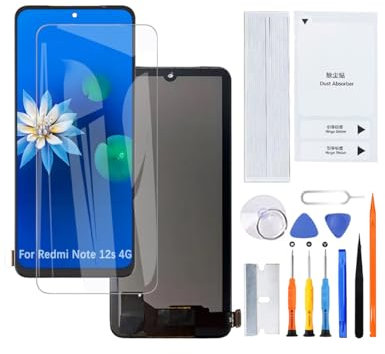 H&LYCYJ Pantalla de repuesto para Xiaomi Redmi Note 12s 4G TFT 2303CRA44A 23030RAC7Y 2303ERA42L LCD Pantalla de repuesto con kit