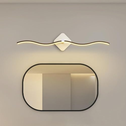 Mengjay 16W 80CM LED Spiegelleuchte Bad, IP44 Badleuchte Badlampe Wand, Spiegellampe Badezimmer Lampe Wandleuchte, 110-240V, 1200Lumen (16w(80cm))