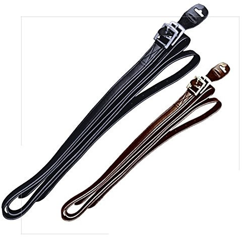 Euroriding GmbH & Co.KG Bügelriemen Soft Euro Club Schwarz - 135 cm