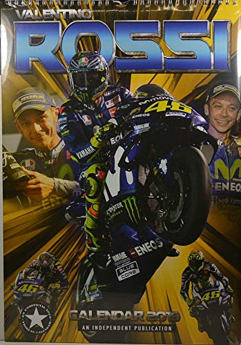 Valentino Rossi Kalender 2019 Tributkalender Wandkalender NEU DIN A3