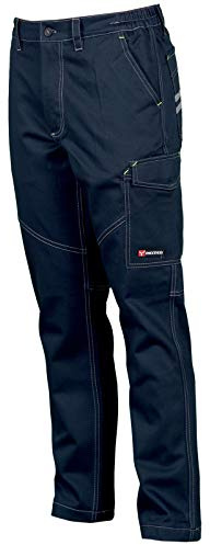 CHEMAGLIETTE! Pantaloni da Lavoro Uomo Cotone Elasticizzato Multi Tasche Payper Worker Stretch