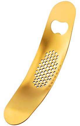 Meisha NO3G Rusty steel garlic press gold, Acrylic