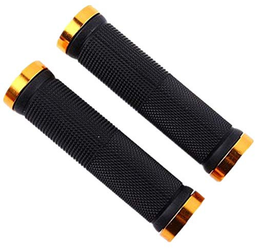 Lenkergriffe Mountainbike Fahrradgriffe Ergonomisch Fahrradlenkergriffe Fahrradgriffe Fahrradlenkergriffe Fahrradgriffgriffe BMX Lenker BMX Griffe Gold,Free Size