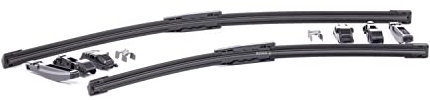 RIDEX Escobilla Limpiaparabrisas Juego de 2 Escobillas con spoiler Delante | Tipo de escobilla: Escobilla con hoja plana & Sin marco | Longitud 1: 600mm | Longitud 2: 475mm 298W0134