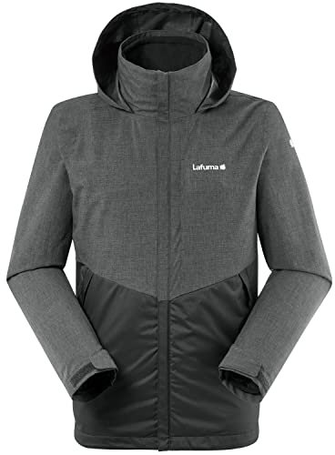 Lafuma Homme Access 3in1 Fleece Jkt M Veste de protection, ANTHRACITE GREY, S EU