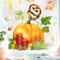 Wandtattoo Loft Fensterbild Herbst Mit Eule und Kürbis Motiv, A3 Bogen, Herbstdeko Kinderzimmer, Herbstbilder, Fensterbild Kinder, Herbstblätter, Fensterfolie Halloween