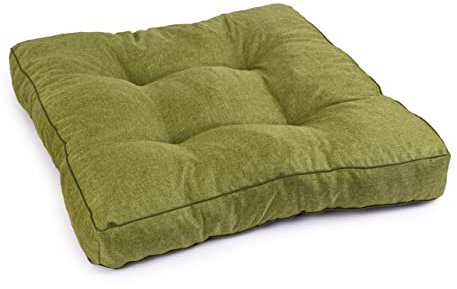 Royal Schneider Sitzkissen Kissen Polster Auflage Rückenkissen Loungekissen Lounge Bodenkissen Anti-Rutsch-Unterseite, Grüner Apfel - 5519, 70x70 cm - Sitzkissen
