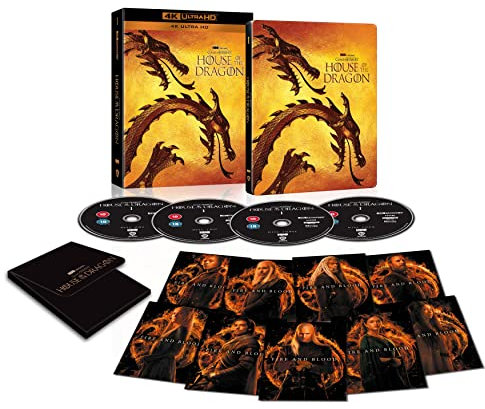 House of the Dragon: Season 1 [4K Ultra HD Steelbook] [2022] - Amazon Exclusive