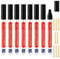 Tile Grout Pen Restorer, 8Pcs Black Wall Repair Pens, Renew Wall Floor Grout Restorer Pen for Restoring Tile Floor Kitchen, Bathroom