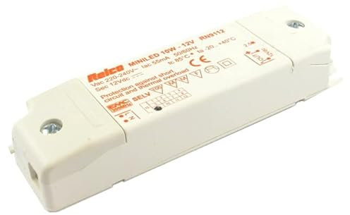 Relco RN9112 - Trasformatore a LED, 12 V, 15 W, tr