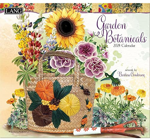 LANG Garden Botanicals 2024 Wandkalender (24991002014)