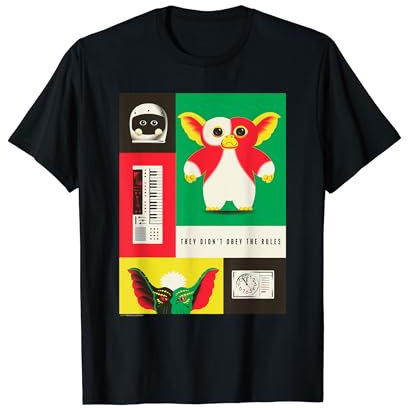WB 100: Gremlins They Didn't Obey The Rules Icons Poster T-Shirt