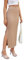 Hount Damen Lange Rock Aesthetic Elastische Taille Bodycon Rock Gestrickt Midi Rock mit Schlitz (M, Khaki)