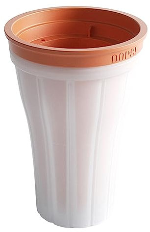 Vaso para hacer granizados con agujero para hacer bebidas frías, portátil, de apretar rápido, para hacer hielo para el hogar