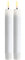 ReWu Deluxe Homeart Stabkerze 2 Stück 15 cm - Weiß