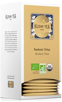 Kusmi Tea - Kashmir Tchai - Box mit 25 Musselin-Teebeuteln