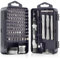 DULIWO Precision Screwdriver Set, 122 in 1 Small Screwdriver Set with 101 Bits Magnetic Electronic Repair Tool Kit for Computer,iPhone,Mac,Laptop,PC,PS5,PS4,Game Console,Xbox,Eyeglasses,Watch(Black)