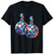 Discokugel Ohrringe Kleid Kostüm T-Shirt