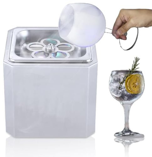 Hydravex Glass Chiller, Instant Rapid Fast CO2 Glass Froster Chiller Cooler Freezer for Beer Wine Whiskey Cocktail Champagne Martini Vodka Rum Beverage Drink in Bars Nightclubs Pubs