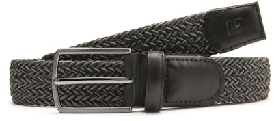 Club of Comfort - Herren Gürtel Guertel73 - grau Größe: 90