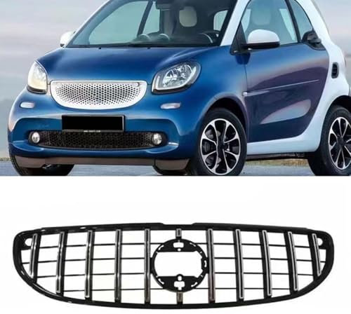 Ydxlcsyy Frontstoßstange Kühlergrill, Auto Front Nebelscheinwerfer Grill Abdeckung, für Mercedes-Benz Smart Fortwo W453 2 Door 2015 2016 2017 2018 2019