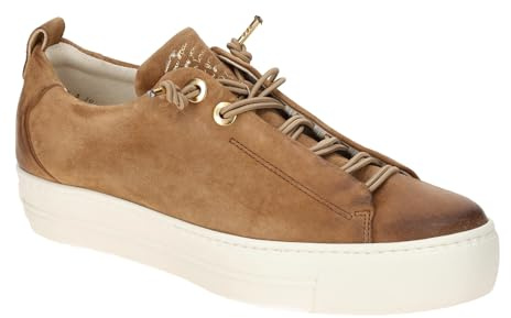 Paul Green Sneaker 5017-347, Rauleder, Braun, Damen