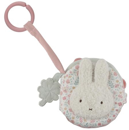 nijntje miffy x Little Dutch NIJN354 Activity Stoffbuch Fühlbuch Hase Miffy - Lucky Blossom