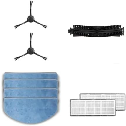 ZVVOEDMR Kit De Accesorios For Aspiradora Robot, Compatible con Honiture, G20/G20 Pro, Laresar, Evol3/Evol3s