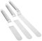 SOLUSTRE 3 pezzi Spatole per Torte Acciaio Inossidabile Strumenti per Decorazione Dolci Facili da e Resistenti per
