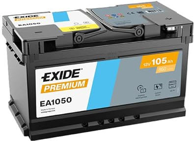 Batteria Exide EA1050 PREMIUM 12V 105Ah 850A LH4 B13 per IVECO DAILY IV Bus