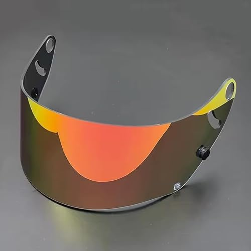Xtghrvfsc Visiere Casque Moto,Casque Pare-Vent Casque Lentille,pour Arai GP-6 GP-6S GP-6RC SK-6 Remplacement de Visière de Casque.,G