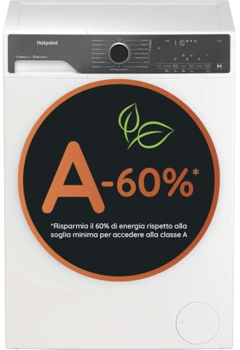 HP 96 CARE IT - Lavatrice 9 Kg 1400 giri Inverter Vapore Wifi Classe Energetica A Bianco