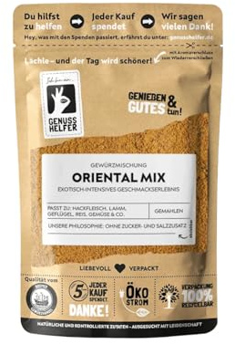 Bremer Gewürzhandel Oriental Mix, gemahlen, exotische Gewürzmischung für authentisch orientalischen Geschmack, 75g