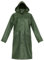 BWOLF POSEIDON Arbeitsmantel Regenmantel Herren Regenmantel Wasserdichte Lange Regenjacke Outdoor Wiederverwendbare Regenbekleidung mit Kapuze (Grün, 2XL)
