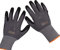 TECH-CRAFT® Arbeitshandschuh Flexible Touch | Atmungsaktive Montagehandschuhe | Touchscreenfähig | Geprüft nach EN388:2016 – 4131X | Schutzhandschuhe (Größe 9, 3 Paar)