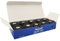 G-Lueck 10er Set Tennis Griffband 0,60mm Stärke | Overgrip für Squash Badminton Schläger & Kicker inkl. selbstklebendes Abschlußband | sehr griffig, Anti-Rutsch (Schwarz)