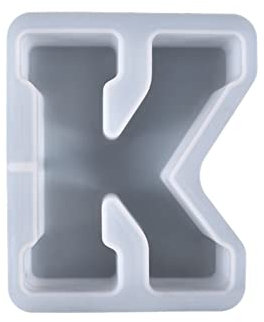 LICHENGTAI Silikonform Buchstaben Groß Epoxidharz Formen Buchstaben 3D Harz Gießen Formen Set Capital Alphabet Epoxidform für Geburtstagsfeier Dekoration Handwerk DIY Dekoration